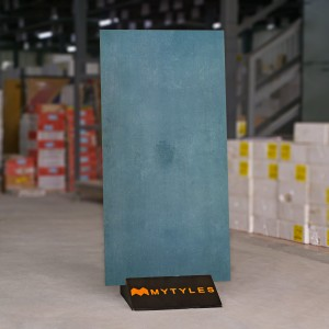 undefined-Vitrified Blue Floor and  Wall Tile Code34382 (600x1200mm, Matt)