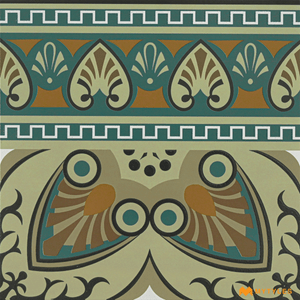 undefined-Ceramic Moroccan Tile Code22763B (300x300mm, Matt)-Carpet Design