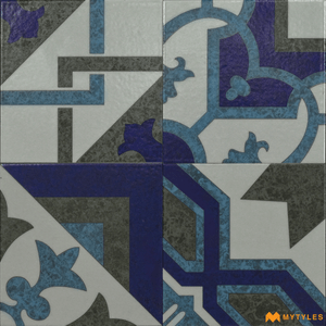 undefined-Vitrified Moroccan Tile Code1865 (200x200mm, Matt)