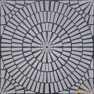 undefined-Vitrified Gray Moroccan Floor and Wall Tile Code33454 (600x600mm, Matt)