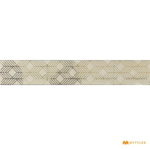 undefined-Vitrified Ivory Highlighter Wall Tile Code31517 (195x1200mm, Metallic)