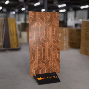 undefined-Vitrified Brown Wooden Floor and Wall Tile Code33359 (600x1200mm, Matt)