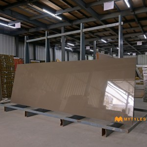 undefined-Full Body Vitrified Brown Slab Floor and Wall Tile Code33475(800x2400mm, Glossy)