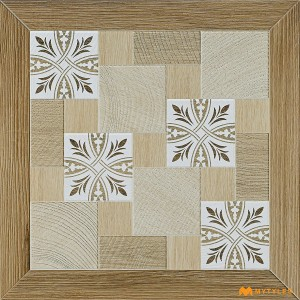 undefined-Vitrified Wooden Floor and Wall Tile Code27806 (600x600mm, Matt)