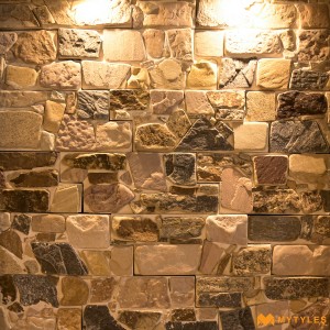 undefined-Natural Stone Wall Cladding Code28289 (200x450mm, Stone)-MYT136
