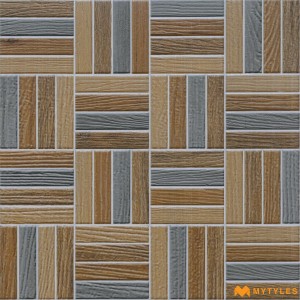 undefined-Vitrified Brown Digital Parking Floor and Wall Tile Code29940 (300x300mm,Matt)