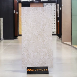 undefined-Vitrified Beige Tropical Floor and Wall Tile Code37538 (600x1200mm, Matt)