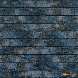 undefined-Ceramic Blue Geometric Wall Tile Code31718 (300x600mm, Matt)