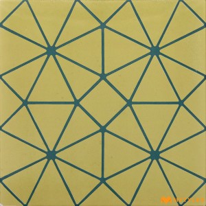 undefined-Vitrified Yellow Moroccan Floor and Wall Tile Code31791 (300x300mm, Matt)