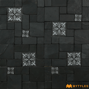 undefined-Natural Stone Wall Cladding Code18129 (300x300mm, Stone)