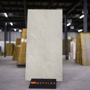 undefined-Vitrified Gray Floor and Wall Tile Code36234 (600x1200mm, Matt)
