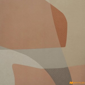 undefined-Vitrified Brown Moroccan Floor and Wall Tile Code33435 (600x600mm, Matt)