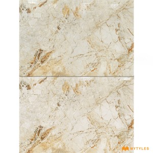 undefined-Ceramic Cream Wall Tile Code24763DK (300x450mm, Glossy)
