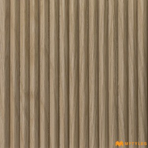 undefined-Cream Louver Wall Panels Code34803 (6Inchx8Feet, Matt)