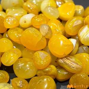 undefined-Pebble Stone Code-PEB-51-Yellow (1Kg, Glossy)