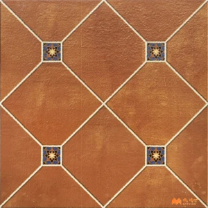 undefined-Terracotta Digital Parking Floor and Wall Tile Code36626 (400x400mm, Matt)
