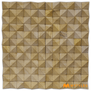 undefined-Natural Stone Wall Cladding Code16451 (290x290mm, Stone) -  Teak Diamond