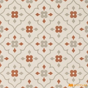 undefined-Ceramic Cream Carpet Centre Floor and Wall Tile Code36083C (300x300mm, Matt)