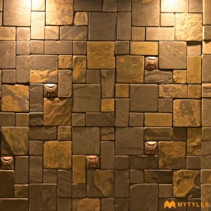 undefined-Natural Stone Wall Cladding Code29650 (300x300mm, Stone)