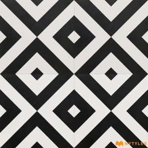 undefined-Ceramic Moroccan Tile Code19836 (300x300mm, Matt)