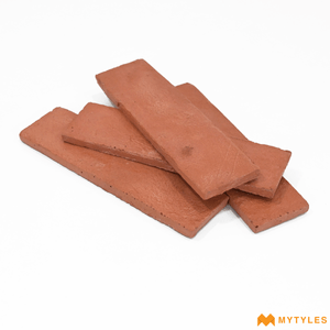undefined-Natural Brick Cladding Code13233 (60x215mm, Concrete, 50 Pcs)-Terracotta Bricks