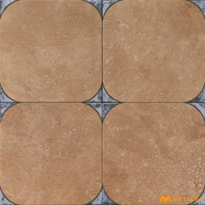 undefined-Imported Brown Moroccan Floor and Wall Tile Code33605 (250x250mm, Matt)