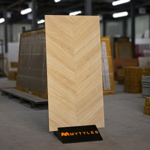 undefined-Vitrified Ivory Wooden Floor and Wall Tile Code31740 (600x1200mm, Matt)