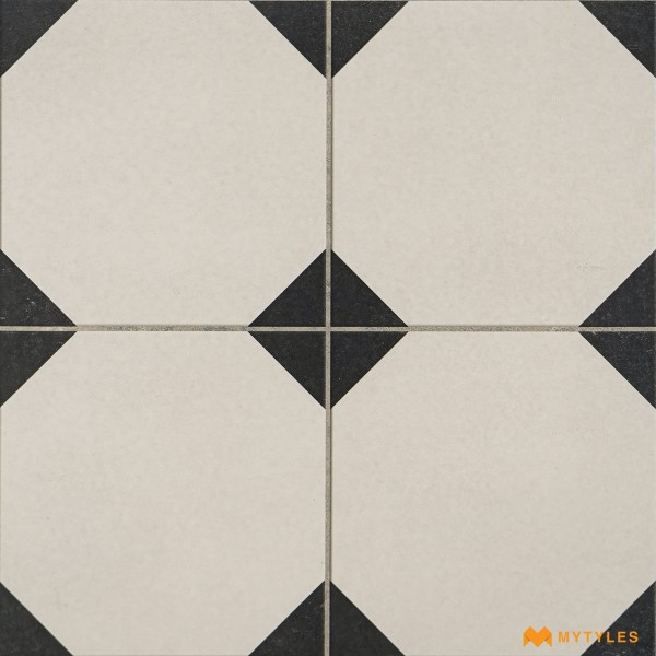 Digital Parking Tile-Vitrified Cream Digital Parking Floor and Wall Tile Code32895 (400x400mm, Matt)