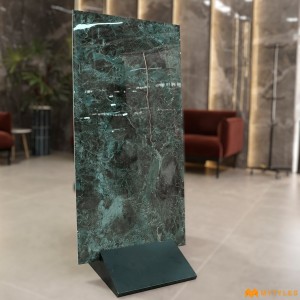 undefined-Vitrified Blue Floor and Wall Tile Code29465 (600x1200mm, Glossy)