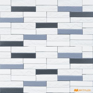 undefined-Ceramic Grey Elevation Wall Tile Code28447 (300x600mm, Matt)