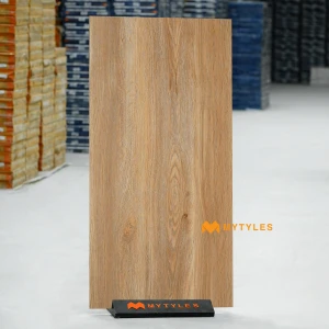 undefined-Walnut Brown Matt Vitrified Wooden Tile Code40135 600x1200mm 2Pc