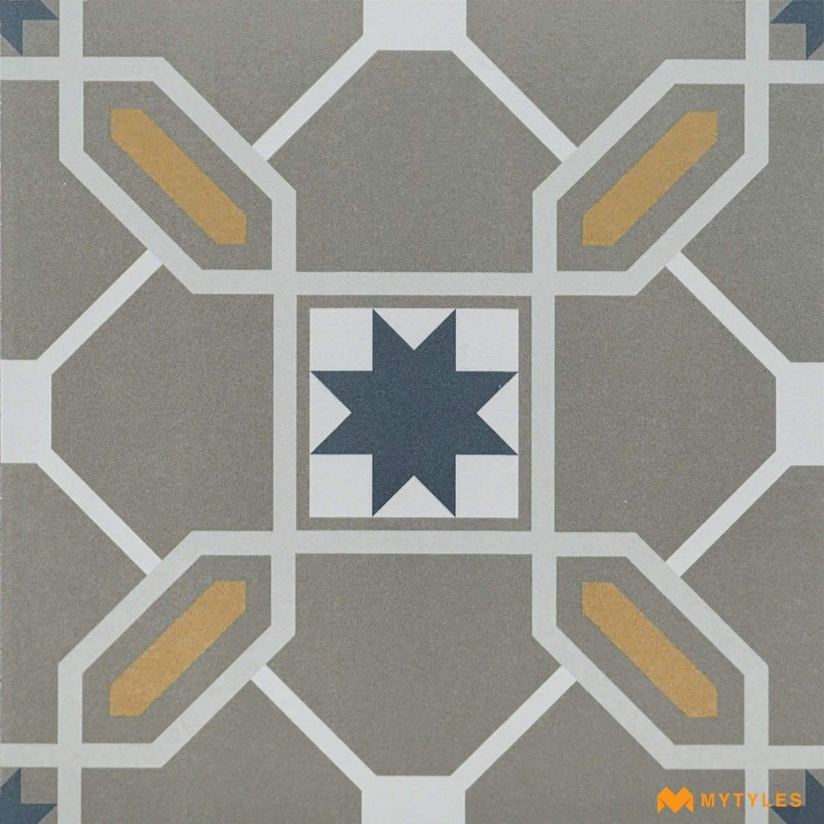 Buy 1x1 Feet Moroccan Wall & Floor Tile code24360 Online