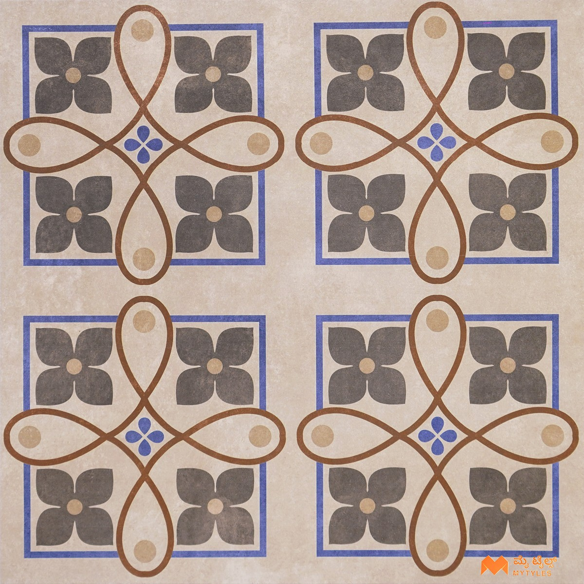 Buy 2x2 ft Vitrified Moroccan Tile Code36906 Online | MyTyles