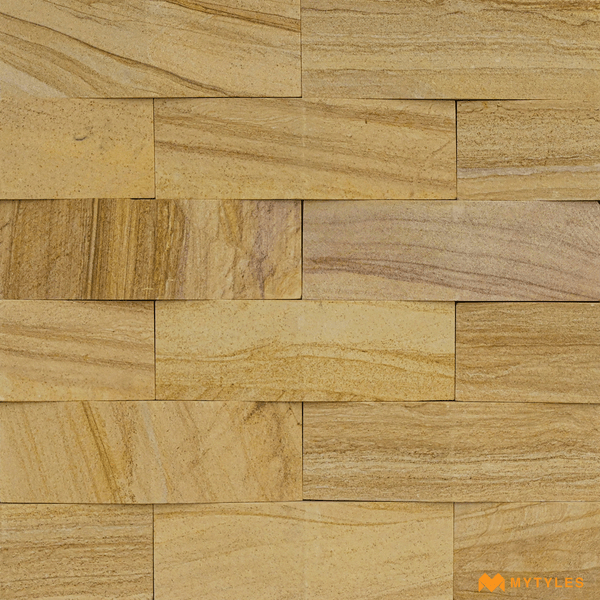 Natural Stone Cladding-Natural Stone Wall Cladding Code16437 (100x300mm, Stone)-MYT054
