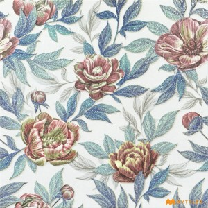 undefined-Ceramic Blue Tropical Tile Code26566 (300x300mm, Matt)
