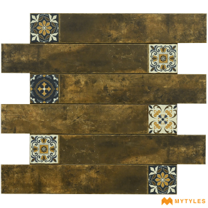 undefined-Porcelain Wooden Plank Tile Code18600 (150x900mm, Matt)