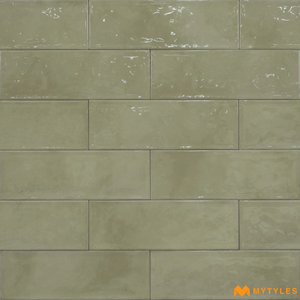 undefined-Ceramic Subway Wall Tile Code1162 (100x300mm, Glossy)