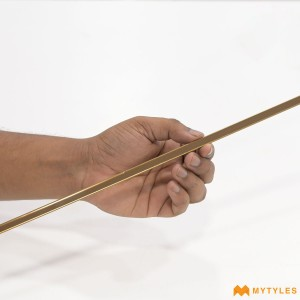 undefined-Stainless Copper U Patti Code1283 (10x1200mm, Metal)