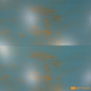 undefined-Ceramic Blue Plain Wall Tile Code35942 (300x600mm, Matt)