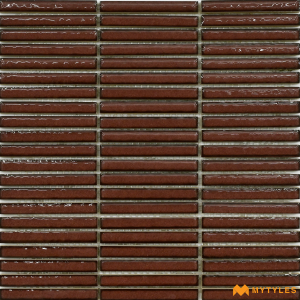 undefined-Ceramic Kit Kat Mosaic Wall Tile Code24569 (303x291mm, Glossy)