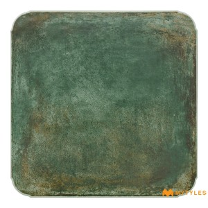 undefined-Imported Green Octagonal Floor Tile Code9642/Insert Code22484 (500x500mm, Matt)