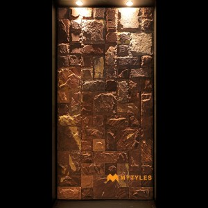 undefined-Natural Slate Stone Wall Cladding Code29655 (Random Size, Stone)