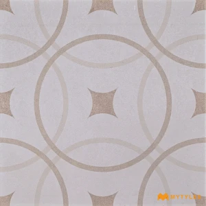 undefined-Cream Jordana Pattern Matt Vitrified Moroccan Tile Code39168 300x300mm