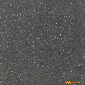 undefined-Vitrified Black Digital Parking Floor and Wall Tile Code29664 (500x500mm, Matt)