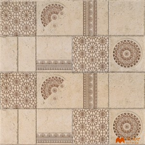 undefined-Ceramic Cream Elevation Wall Tile Code37657 (300x600mm, Matt)