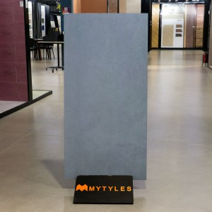 undefined-Vitrified Blue Floor and Wall Tile Code36920 (600x1200mm, Matt)