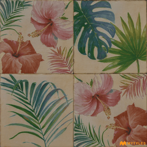 undefined-Ceramic Tropical Tile Code17321 (197x197mm, Matt)