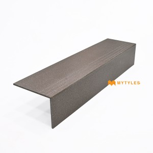 undefined-Full Body Vitrified Brown Step Tile Code31964 (300x1200mm, Matt)