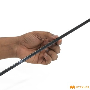 undefined-Stainless Black T Patti Code27373 (8x1200mm, Metal)