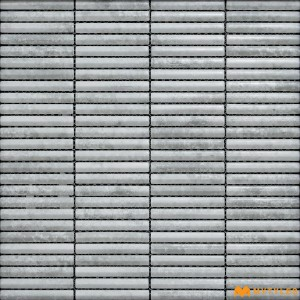 undefined-Imported Off White Kitkat Mosaic Wall Tile Code30497 (297x303mm, Matt)